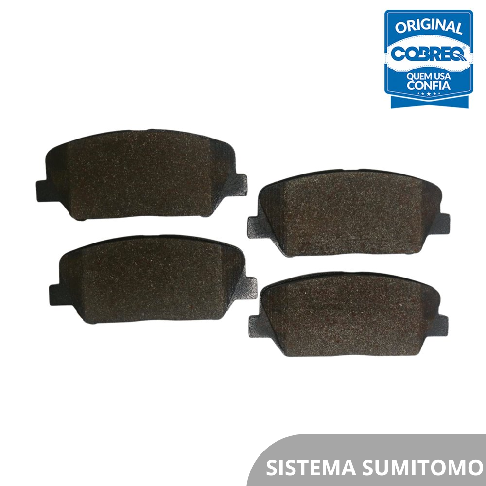 Pastilha de Freio Cobreq N-2005 Hyundai Azera, Kia Optima