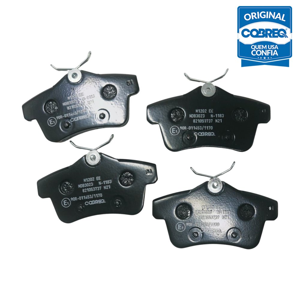 Pastilha de Freio Cobreq N-1183 Citroen DS5/DS4/C4, Peugeot 3008/5008/308/Rcz/508