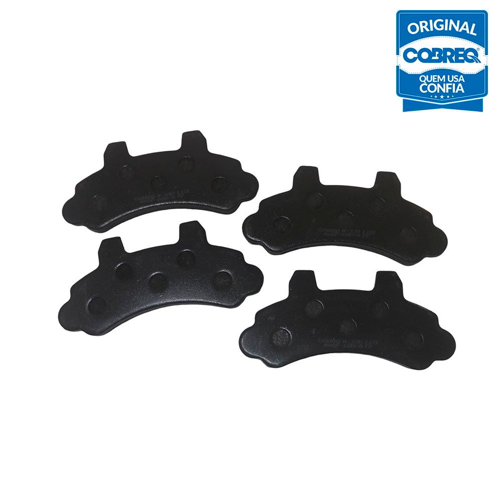 Pastilha de Freio Cobreq N-330 GM Bonanza/C-20/Veraneio/A-20/D-20/Silverado, Ford F-1000