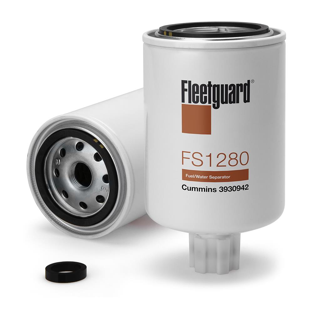 Filtro de Combustível com Separador Água Fleetguard FS1280 Case AF 2388/MX Magnum/Magnum/Afx 7230, Ford Cargo, Case Ih AF 2799/Afx 7120, VW Worker