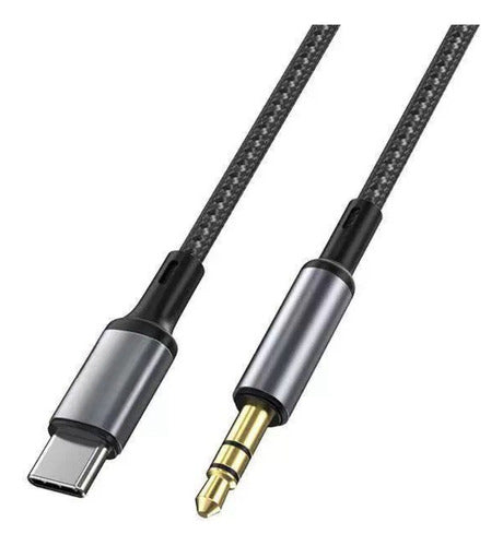 Cabo P2 Auxiliar Áudio Para iPhone Lightning 3.5mm Alumínio