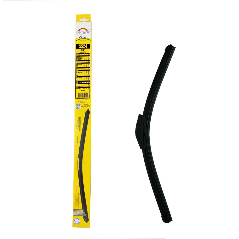 Palheta Nova Slim+ Dyna S524 Toyota RAV4/Yaris Sedan/Yaris/Corolla/Camry, Fiat 500/Toro/Idea/Uno/Fiorino/Mobi, Jeep Compass/Commander, Bmw X5/X6