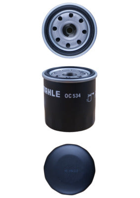 Filtro de Óleo Mahle OC534 Toyota Etios Sedan/Yaris Sedan/Etios/Corolla Cross/Yaris/Camry/Corolla/Paseo/Corona/Etios Cross/RAV4/Previa