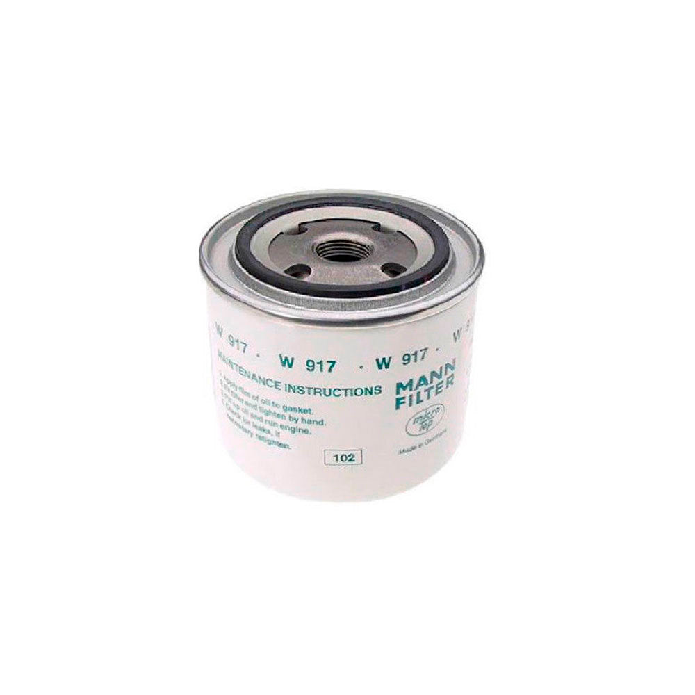 Filtro Blindado Óleo Lubrificante Mann-filter W917 Volvo S70/FH 12 420/FM 12 340/NH 12 420/NH 12 380/B 10 M/FM 12 380/NH 12 460/B10 M/850/FH 12 380