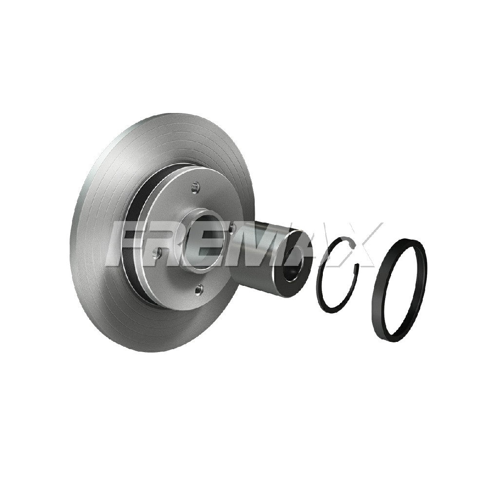 Kit Disco de Freio Sólido Traseiro Fremax BD4034-KT Citroen C4 Lounge/C4/DS4, Peugeot 408/308