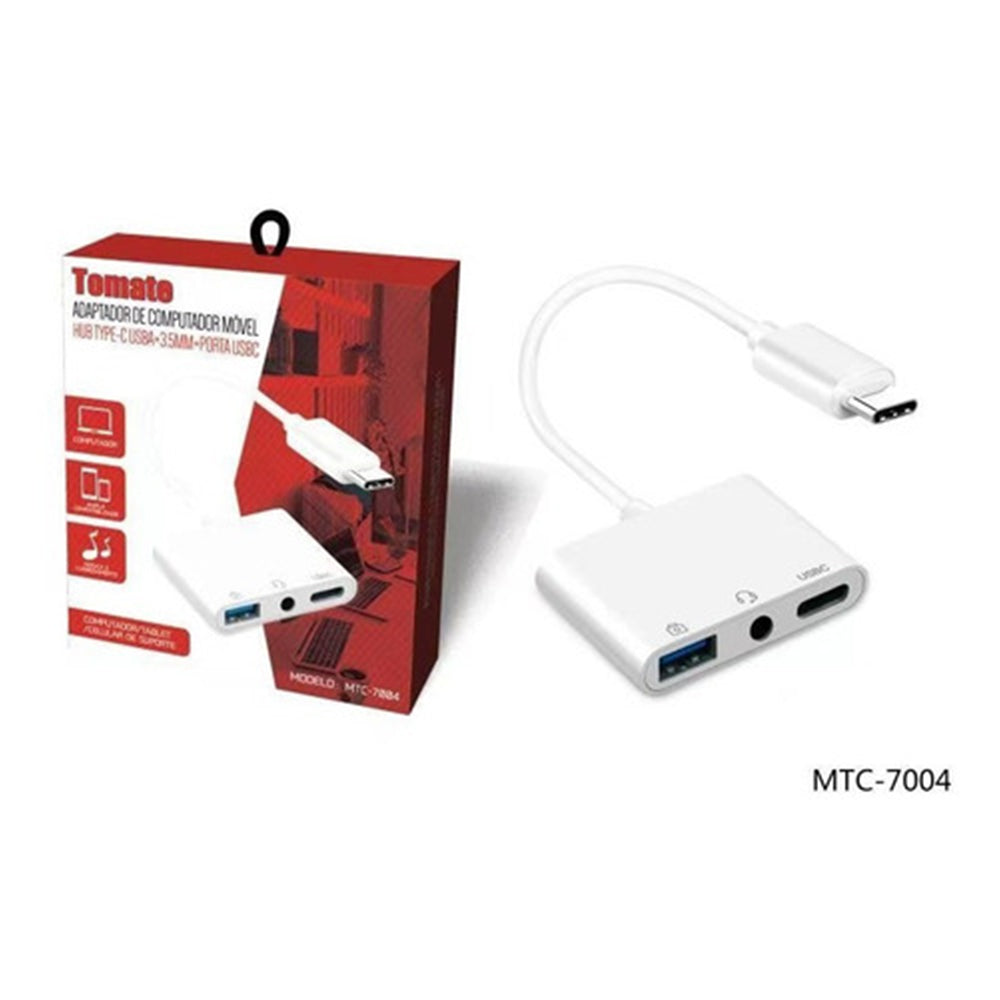 Adaptador Usb Tipo C P2 P3 Otg Fone Microfone S20fe S21 Note