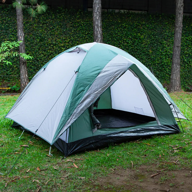 Barraca Venus Ultra 5p Cinza E Verde Guepardo Camping 2500mm