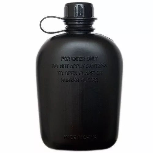 Cantil Plástico 0,9l Camping Nautika Preto