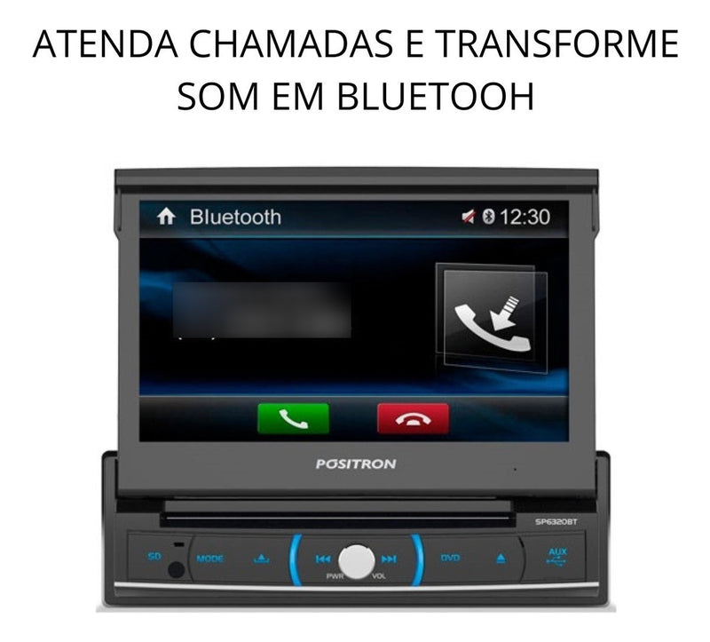 Conversor Bluetooth Para Carro Som Automotivo Sem Fio