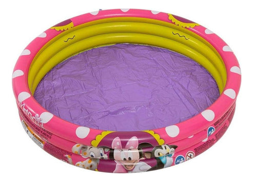 Piscina Inflável Da Minnie Bestway 140l A Partir De 2 Anos