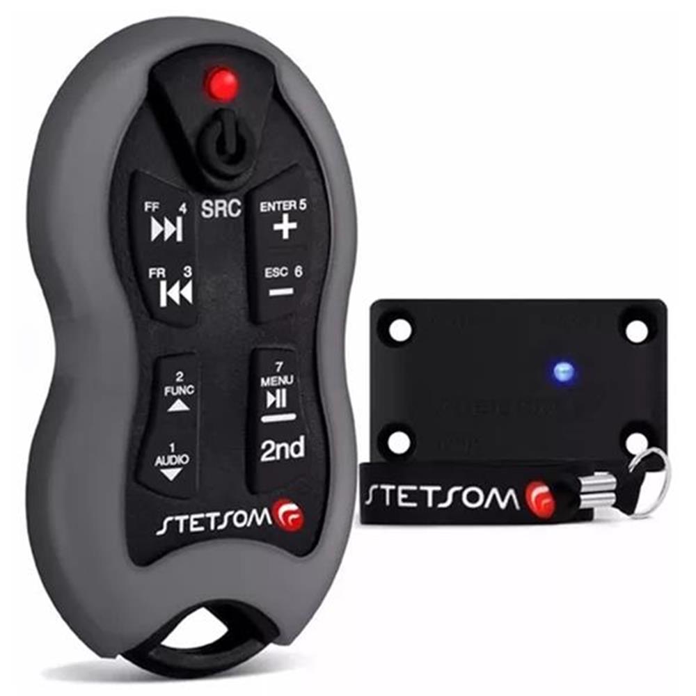 Controle Alcance Preto Sx2 Grafite Stetsom SX2GRAFITE Universal Automovéis e Utilitários Leves