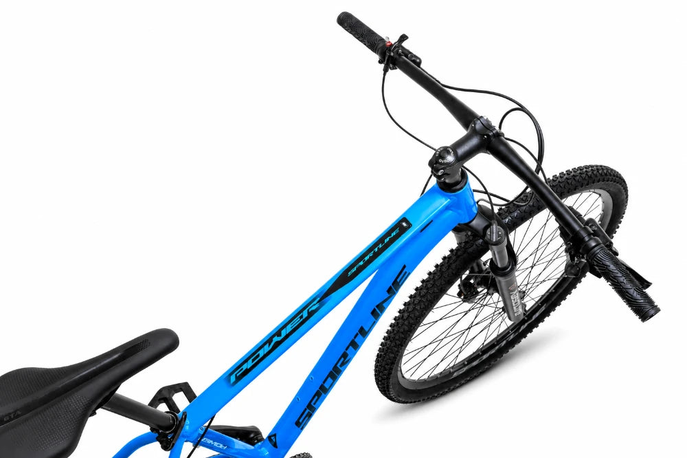 Bicicleta 29 Alum 12v LTWOO Suspensão Hidr Silver ST15 Azul/Preto 17" – foto 3