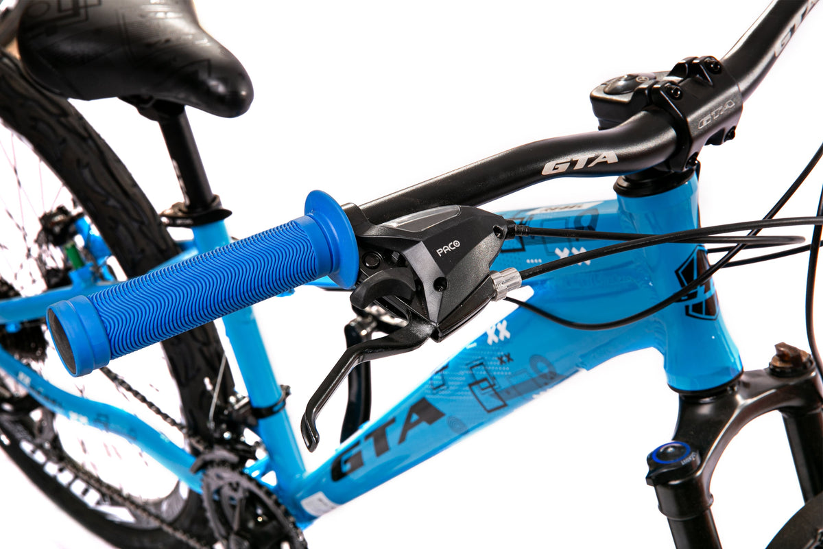 Bicicleta Freeride Aro 26 Freio a Disco 24v ST17 Azul/Preto – foto 4