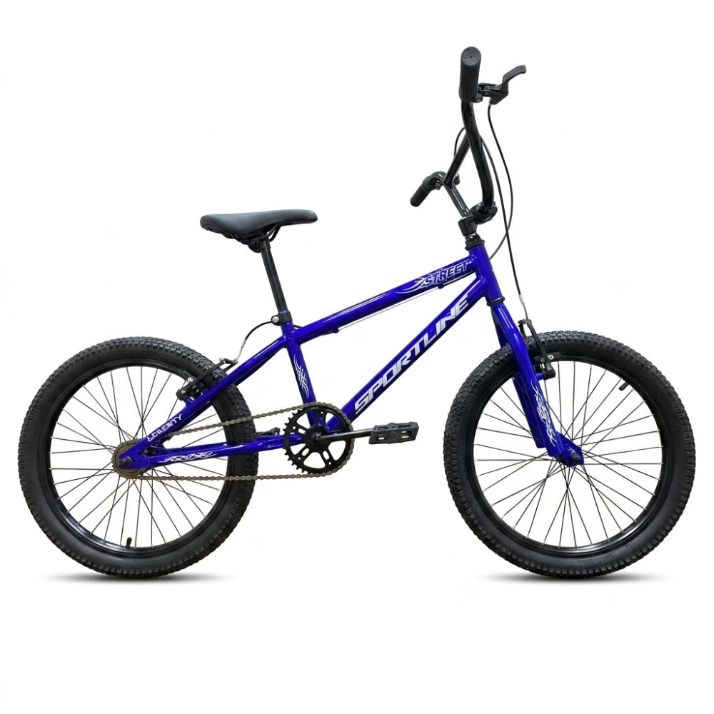 Bicicleta Aro 20 Sportline BMX-II Cross V-Brake Sem Marchas
