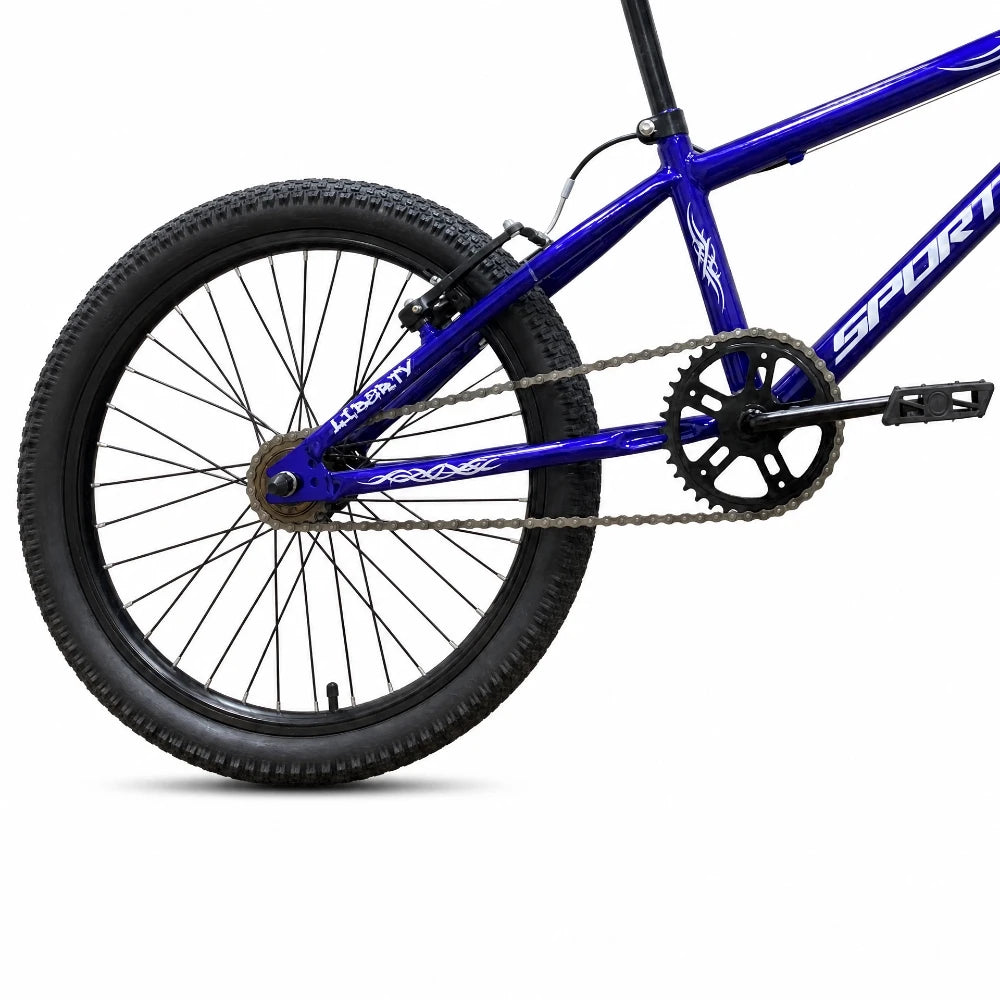 Bicicleta Aro 20 Sportline BMX-II Cross V-Brake Sem Marchas – foto 4
