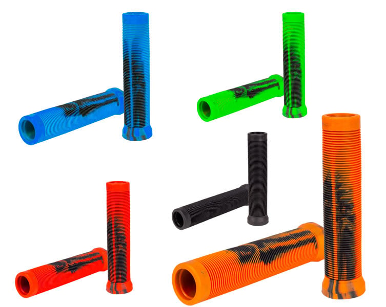 Manopla bmx longa de 165mm pro-x- laranja – foto 2