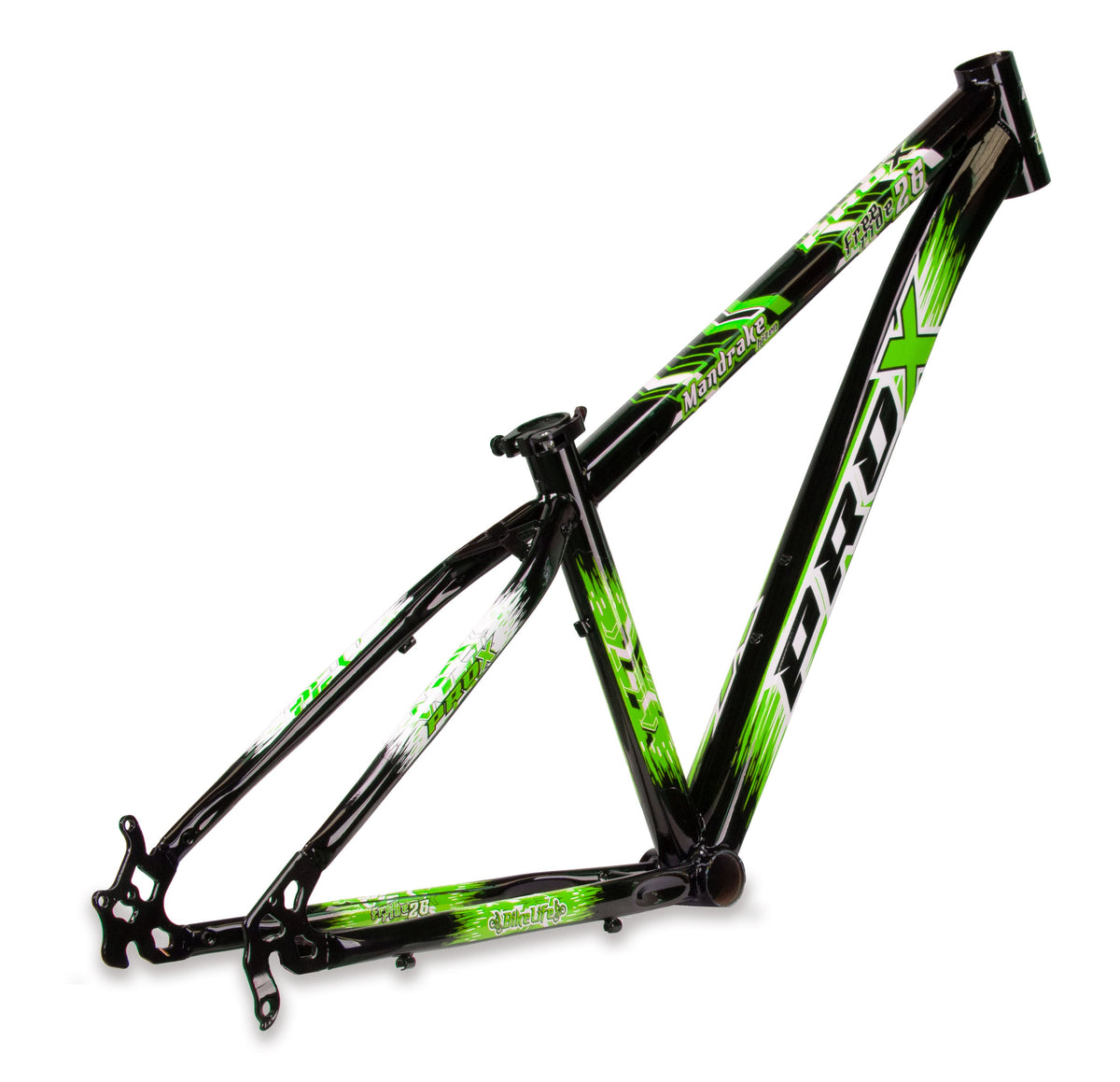 Quadro Freeride Pro-x Mandrake Aro 26 Wheeling Grau Disco Cor Preto – foto 2