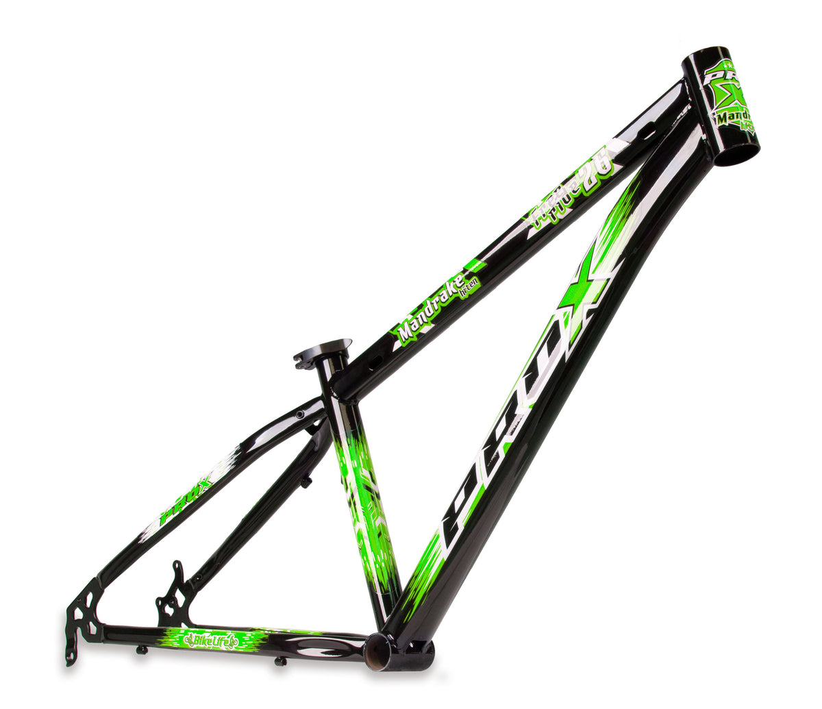 Quadro Freeride Pro-x Mandrake Aro 26 Wheeling Grau Disco Cor Preto – foto 3