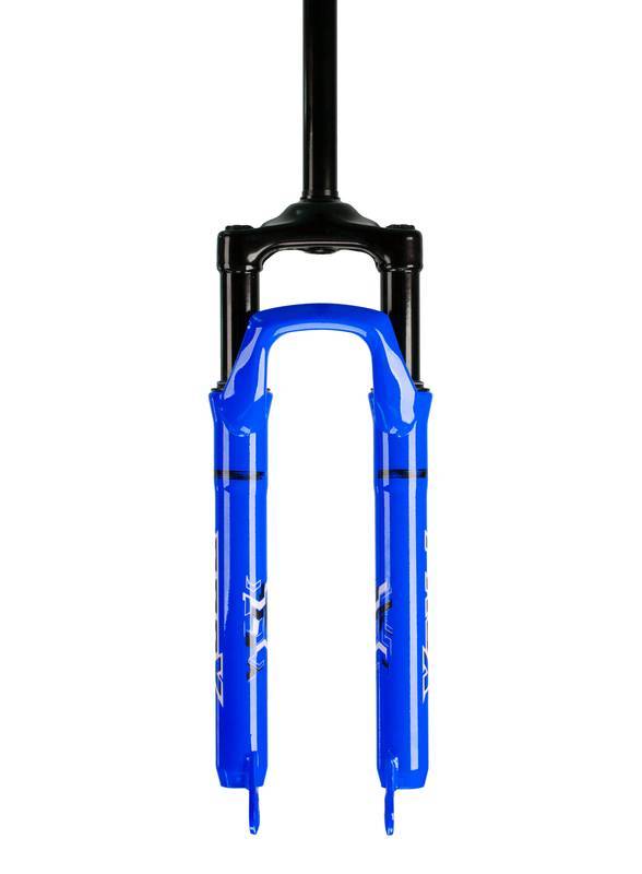 Garfo Suspensão Pro-x 26 E 29 Grau S/grava 100mm Freio Disco Cor Azul – foto 3