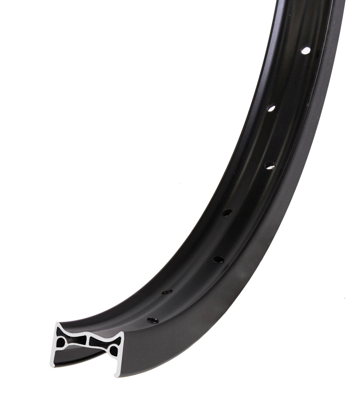 Aro pro-x impact 20" v/g - 36f - parede dupla - preto fosco