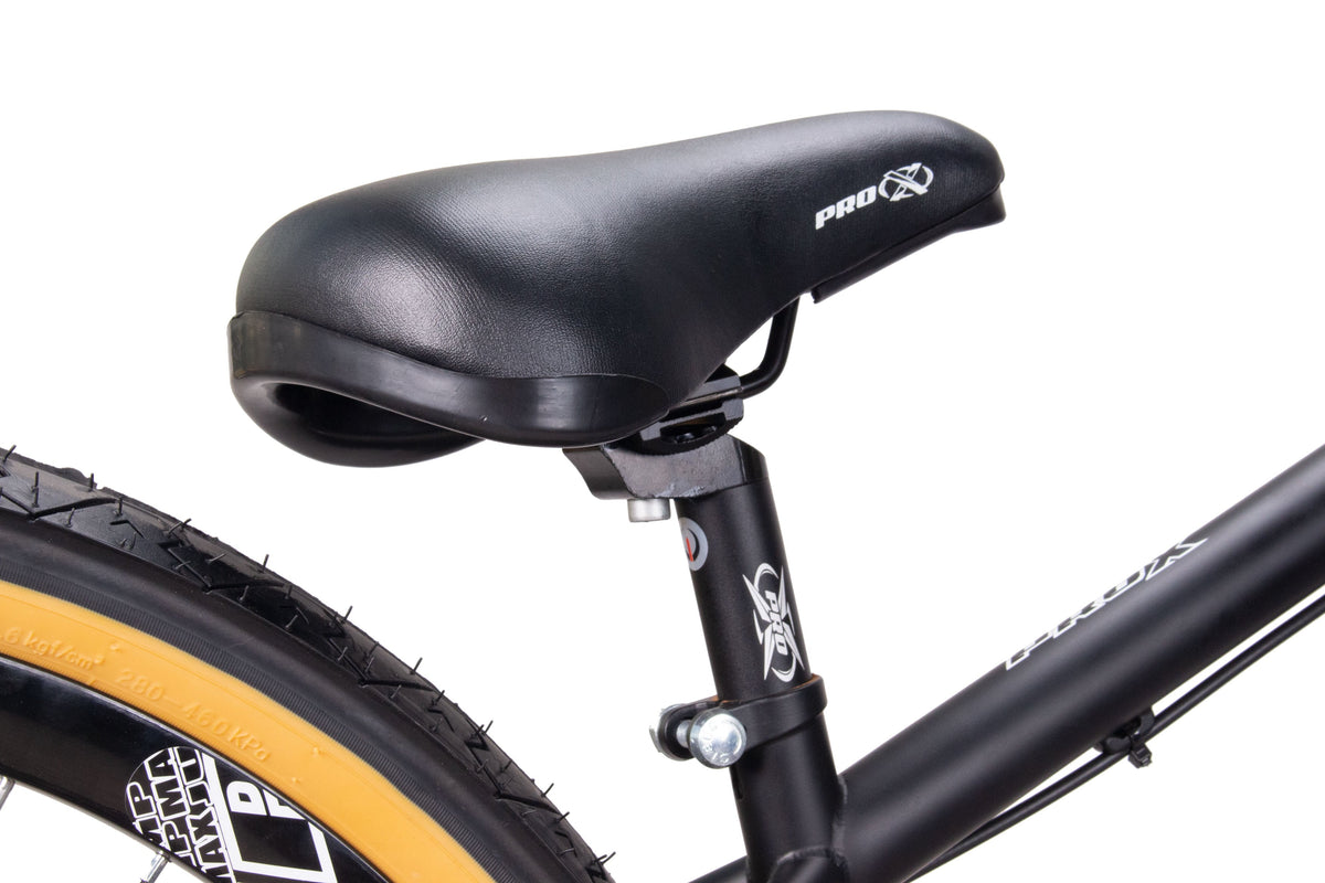Bicicleta aro 26 pro-x freeride cr-s preto - susp. azul – foto 4