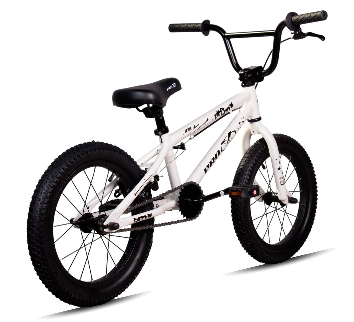 Bicicleta Bmx Aro 12 Pro-x Mod Serie 12 Freestyle Pneu Balão Branco – foto 3