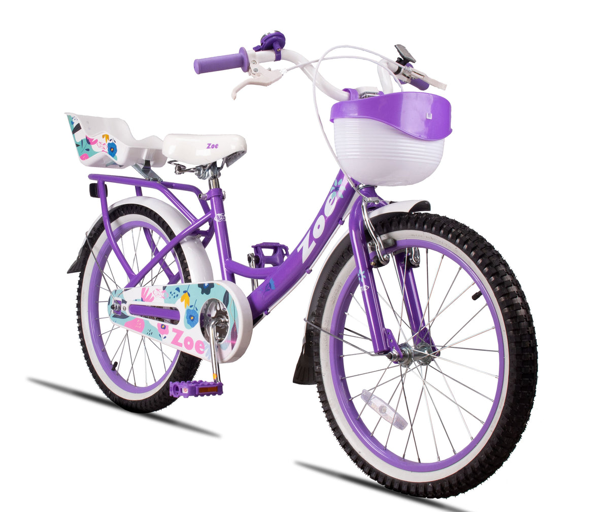 Bicicleta Aro 20 Retro Pro-X Zoe Pneu com Fixa - Violeta