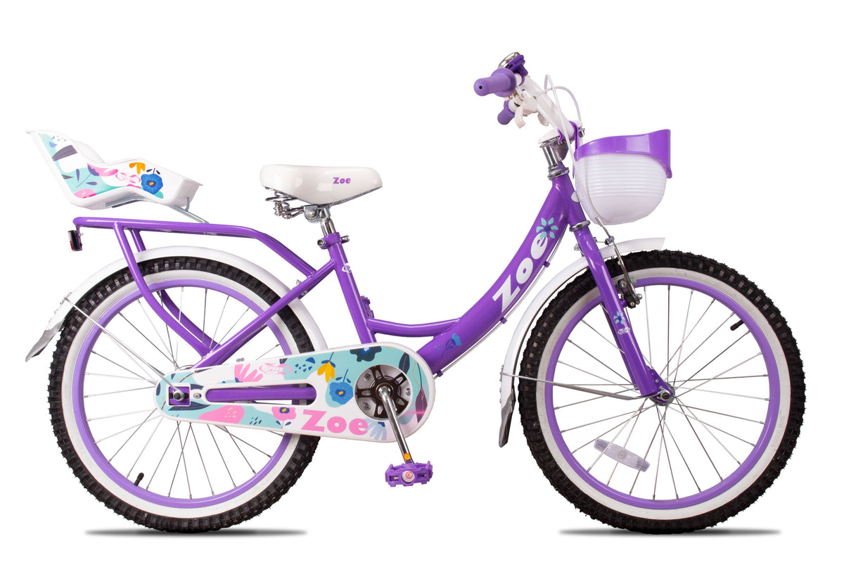 Bicicleta Aro 20 Retro Pro-X Zoe Pneu com Fixa - Violeta – foto 2