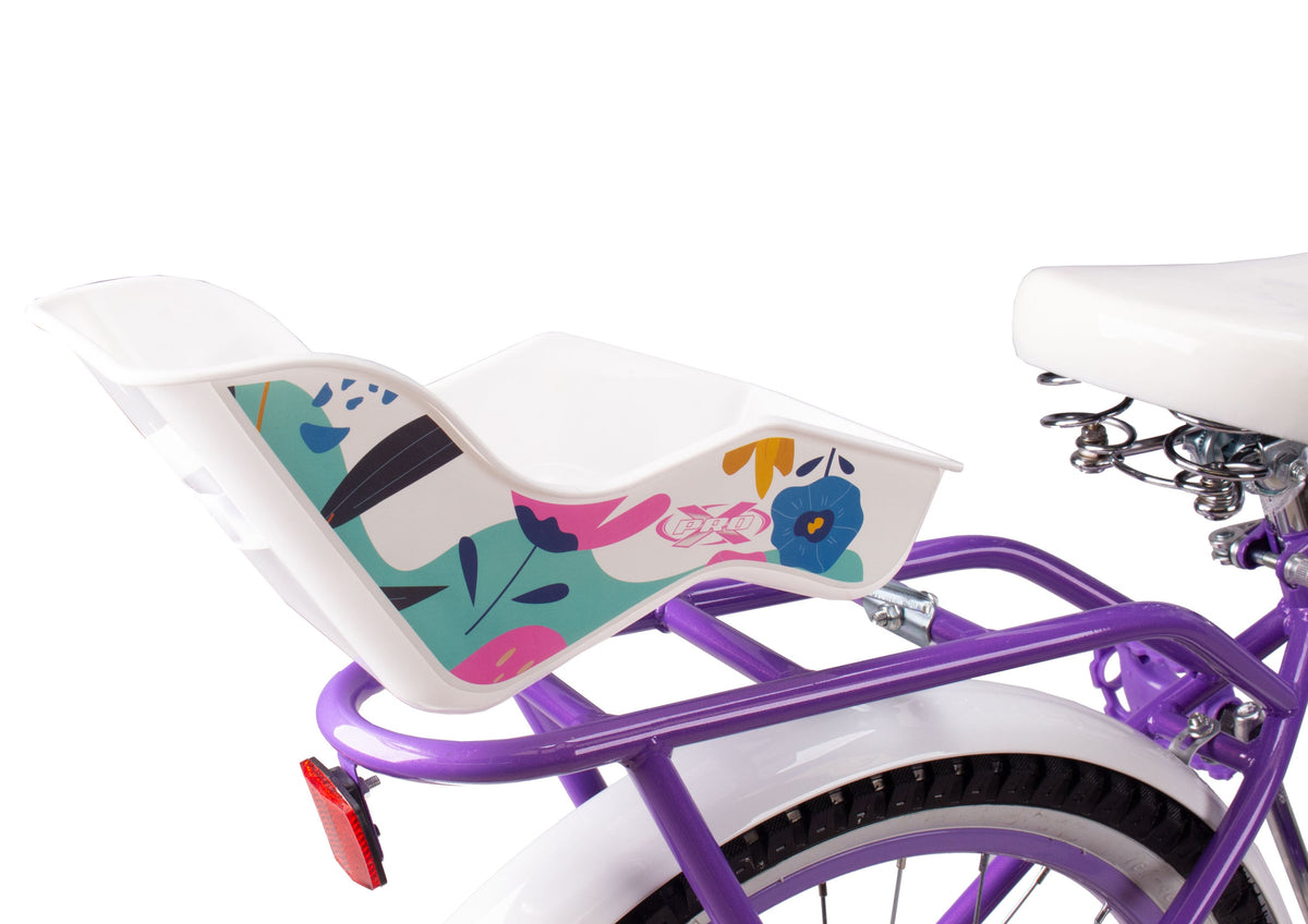 Bicicleta Aro 20 Retro Pro-X Zoe Pneu com Fixa - Violeta – foto 4