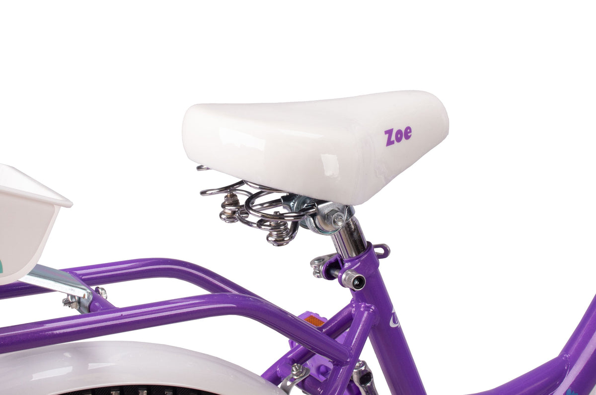 Bicicleta Aro 20 Retro Pro-X Zoe Pneu com Fixa - Violeta – foto 5