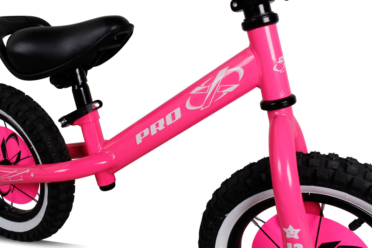 Bicicleta Infantil Pro X Balance Aro 12 Serie Kids Sem Pedal COR:Rosa – foto 5