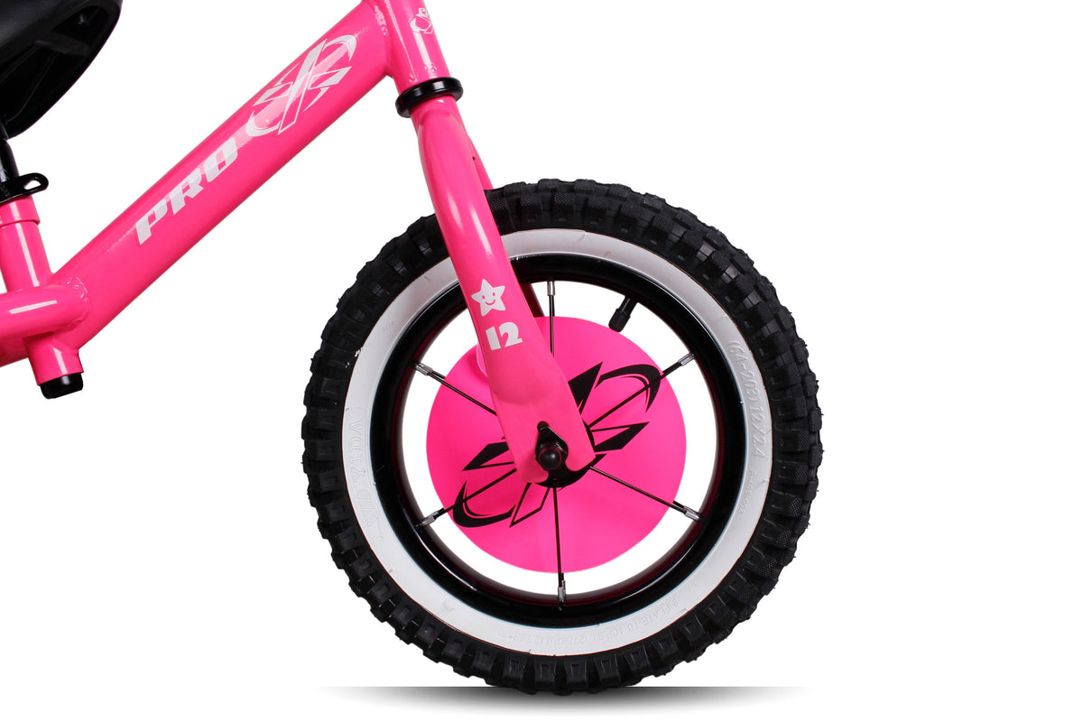Bicicleta Infantil Pro X Balance Aro 12 Serie Kids Sem Pedal COR:Rosa – foto 7