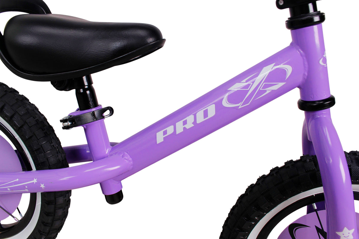 Bicicleta Infantil Pro X Balance Aro 12 Serie Kids Sem Pedal COR:Roxo – foto 3