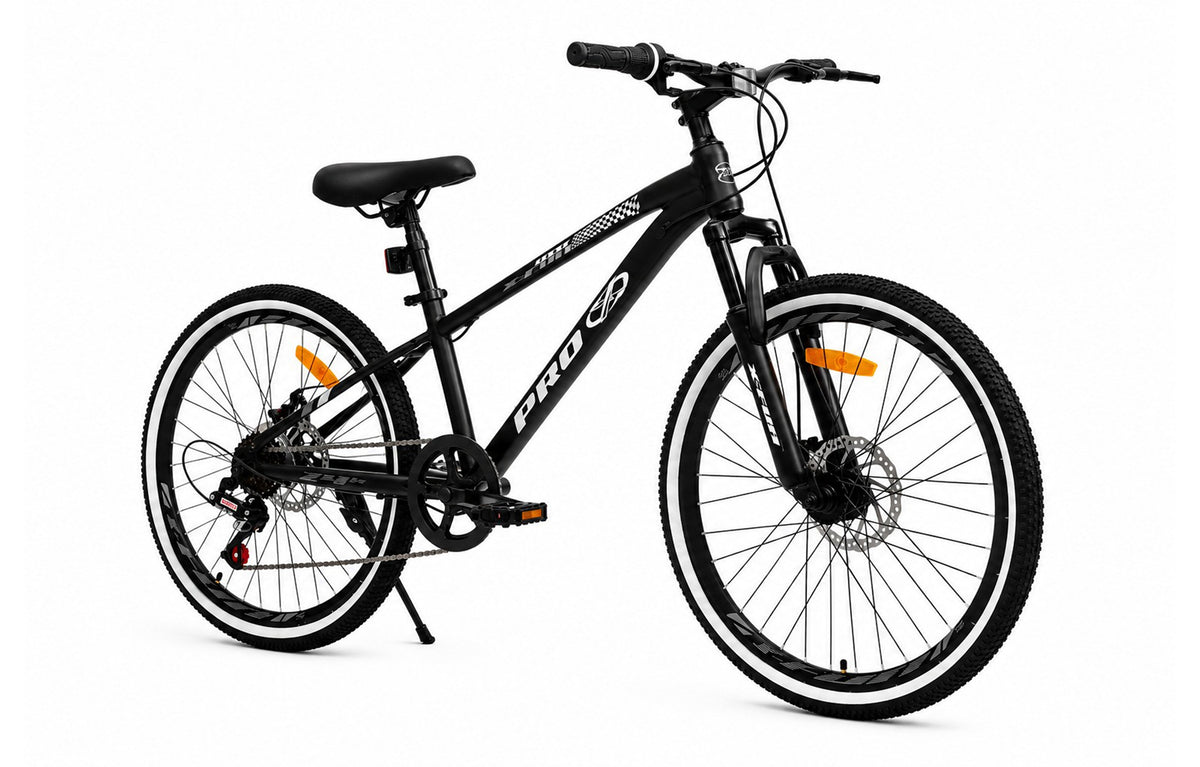 Bicicleta aro 24" pro-x x-fun freio a disc - mtb cor:preto