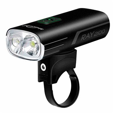 Farol Dianteiro, 2 Leds, 4 Modos, Baterial Recarregável Usb-c, magicshine Ray 210,100 Lumens, Autonomia Até 27 Horas, Ipx6 – foto 1