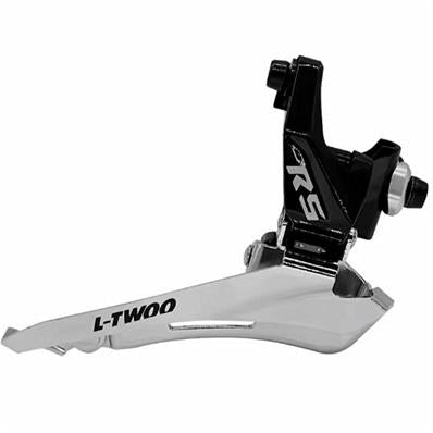 Câmbio Dianteiro, 2x9v, Ltwoo Road R5 Fd-r5009, Preto, Braze ON, Compatível Shimano, Alumínio – foto 1