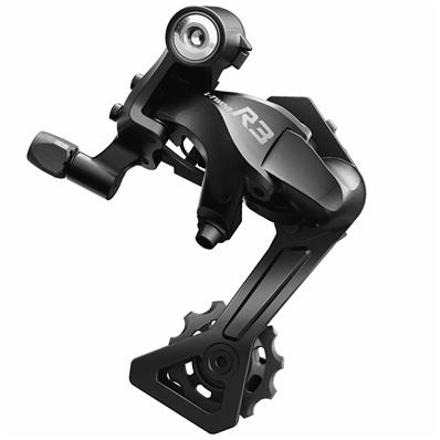 Câmbio Traseiro, 8V, Ltwoo Road R3 Rd-r5008, Alumínio, Cog Max 32t, Cap Total 37t, Compatível Shimano, Preto – foto 1