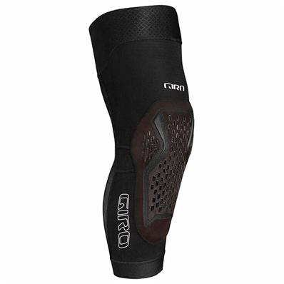 Joelheira, Giro Lobo Knee Sleeve Trail, Microfibra Suede, Tecido Malha Elástica Ventilada, Proteção D3O 11mm Removível, Preto, M – Par – foto 1
