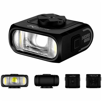 Farol Dianteiro, 3 Led, 5 Modos Customizáveis, Baterial Recarregável Usb-c, Magicshine Hori 90,00 Lúmens, IPX6 – foto 1