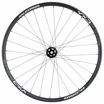 Roda, 29, Alumínio, Alexrims VXD4B Boost, Microspline, Tubeless, 6 Furos, Preto, Larg. Int, 25mm, Rol 4t,2d, Preto, 1836GR. – Par – foto 1