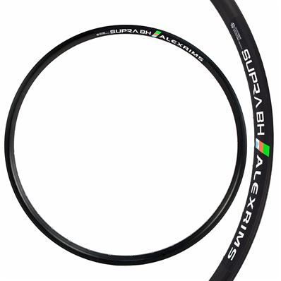 Aro 26X32 Alexrims Supra BH, Alumínio, Disc, Tubeless, Schrader, 35mm Int, Anodizado, 560g – foto 1