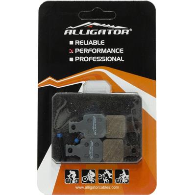 Pastilha de Freio, Semi Metálica, Alligator, Magura 4 Pistões Mt5 / mt7 / mt5e, com Mola – Par – foto 1