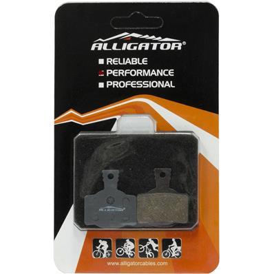 Pastilha de Freio, Semi Metálica, Alligator, Magura 2 Pistões Mt2 / mt4 / mt6 / mt8, com Mola – Par – foto 1