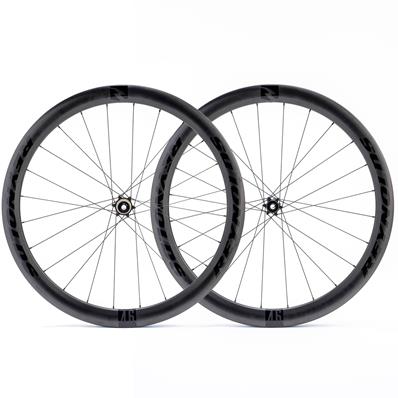 Roda, 700, Aro Carbono, Reynolds Ar46, Perfil 46mm, Larg Int 21mm, Ext 31mm, para Disco, Raio Sapim Sprint, Núcleo Shim Hg / xdr, Engate 12 – foto 1