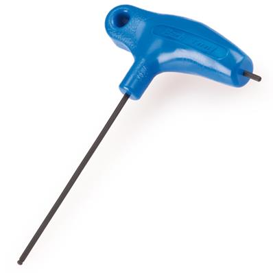 Chave Allen, 2mm, Park Tool Ph-2, Cromo Vanadium, com Cabo T Revestido, Abaulada, para Uso Intenso – foto 1