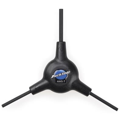 Chave Allen, Tipo Y 4/5 / t25, Park Tool Aws-7, Cromo-vanadium – foto 1