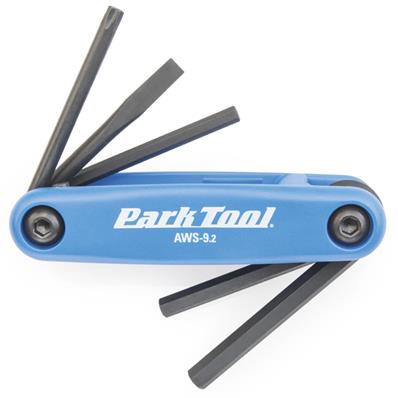 Canivete Multifunções Park Tool AWS-9.2 - 5 Funções, Allen 4mm, 5mm, 6mm, Torx T25 e Fenda - Aço Industrial.