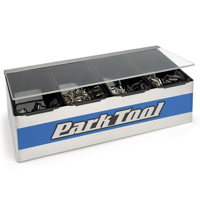 Organizador de Ferramentas Park Tool Jh-1, Em Aço, 4 Divisórias, Ideal Para Manutenção de Bike.