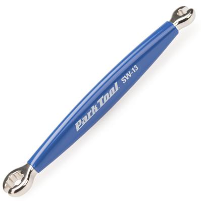 Chave de Raio Vinil Park Tool SW-13 - Usinada para Raios Mavic, Revestimento em Vinil, Azul