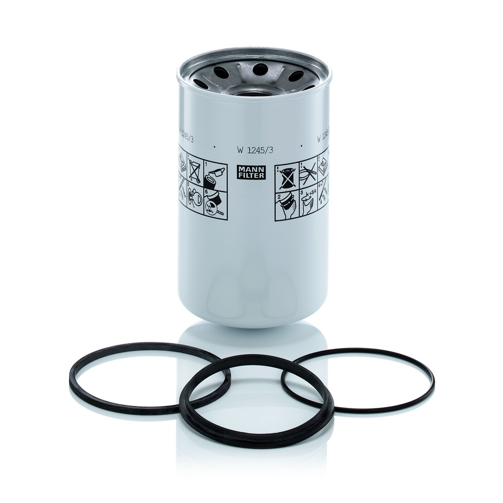 Filtro de Óleo Blindado Mann-filter W1245/3X Case Mxm 135 4X4